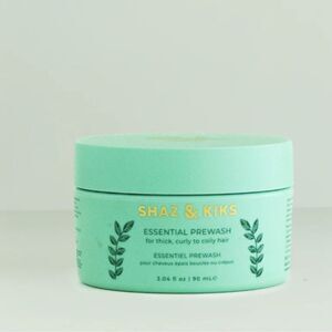 SHAZ & KIKS Mini Scalp & Hair Prewash Mask Thick Curly Coily Hair 3.04 Oz 90 Ml